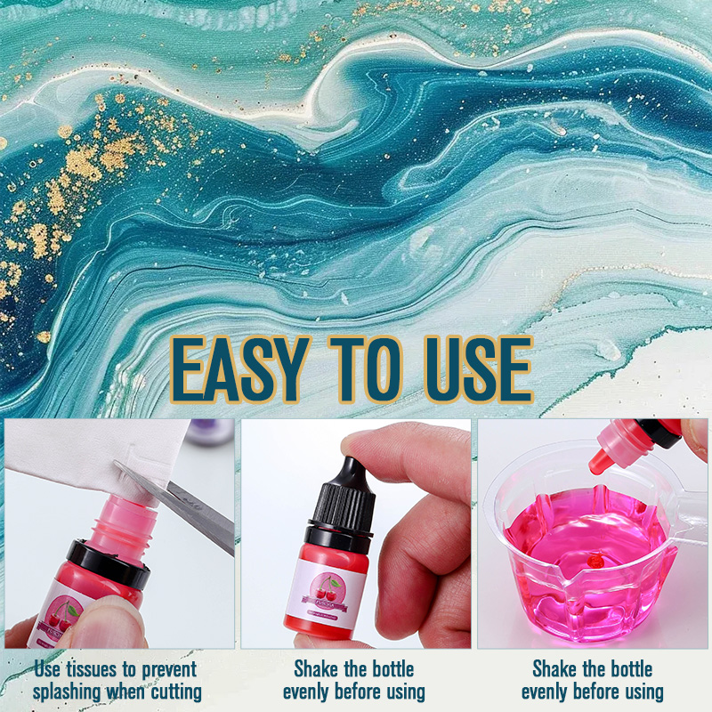 Pigment de couleur de résine é - Resin Pigment Set avis et prix