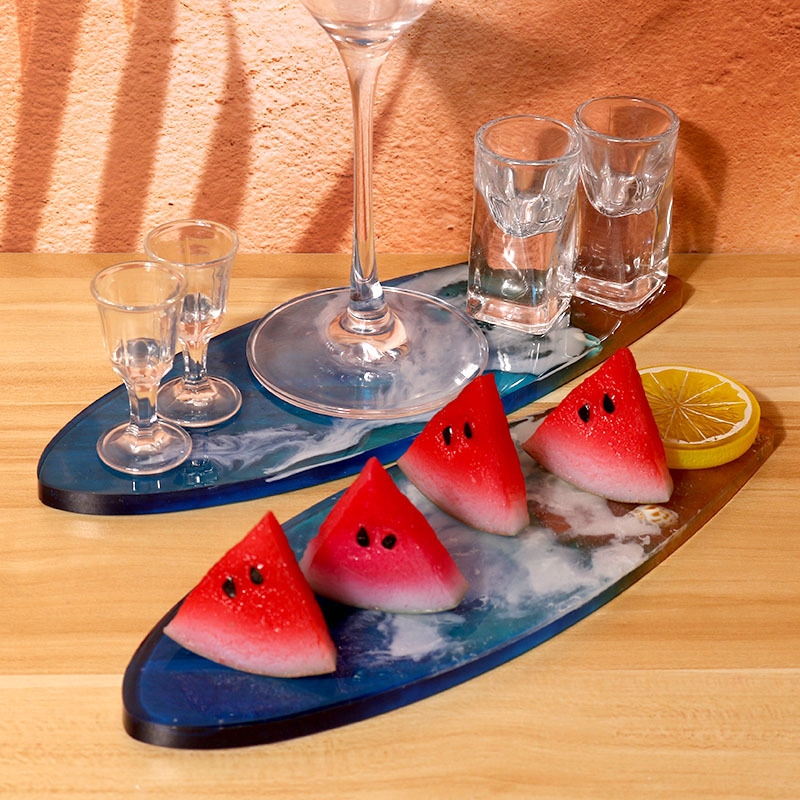 Nouveaux moules de plateau en  - Resin Ocean Wave Mold avis et prix