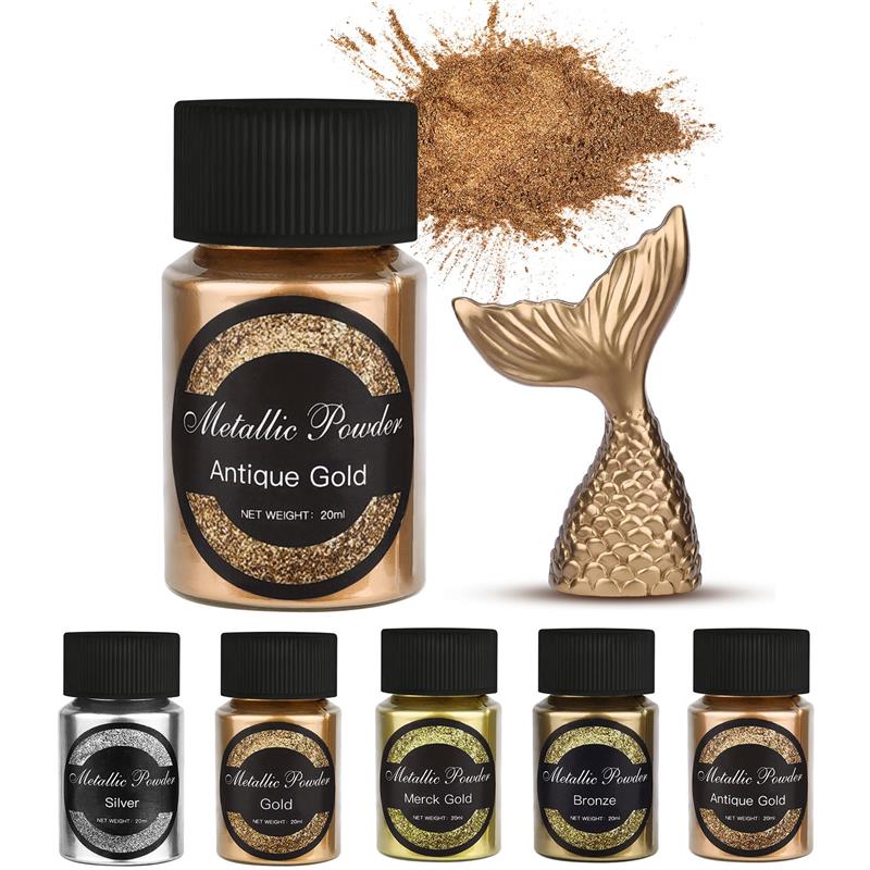 20 Ml miroitant métallique or  - Resin Pigment Set avis et prix